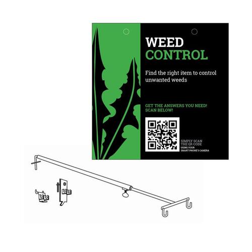 Sign Kit L&G/Outdoor Living Weed Control Multicolored