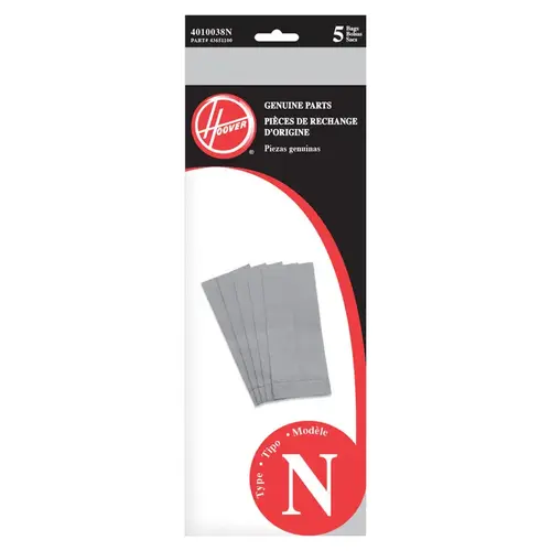 HOOVER 4010038N Vacuum Bag For Fits all PortaPower Cleaners