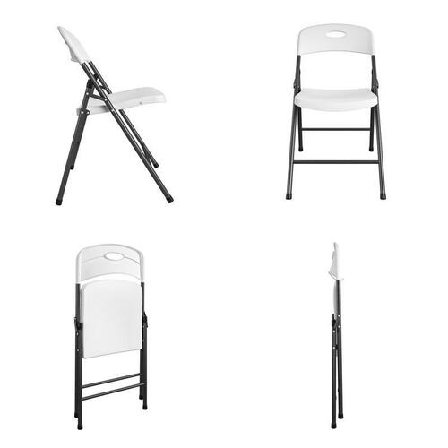 Cosco 14-833-WSP4 Folding Chair White