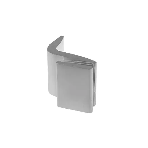 Colcom 4414-62-XCP2 Angular Fitting Wall To Glass Adjustable Corner Connector Small 700 mm (27-5/9") / 77 lbs Matte Black - pack of 2