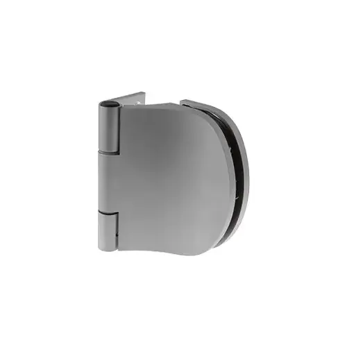 Colcom 8666-02-XCP2 Series 865 866 Rounded Side Hinge For Door Jambs Glass To Wall 1000 mm (39-3/8") / 132 lbs Satin Anodized - pack of 2