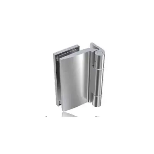 Colcom 8674-60-XCP2 Series 865 866 Glass To Wall Side Hinge For Door-Jambs Straight Cut For Door Frame -30 To 42 mm (1-1/6" To 1-2/3") 1000 mm (39-3/8") / 132 lbs Custom - pack of 2