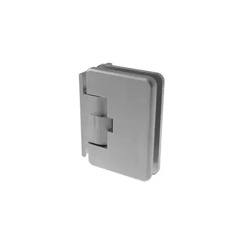 Colcom 8701-22-XCP2 Series 870 Clicking Hinge Glass To Wall 90 degree With Offset Fixing Wing Anodized 20 Micron - pack of 2