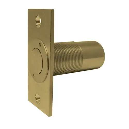 Dust Proof Rectangular Strike Satin Brass