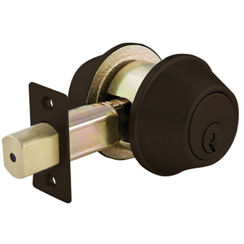 Grade 1 Heavy Duty Double Deadbolt With 2 Keys Oil Rubbed Bronze