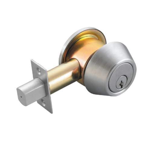 Grade 1 Heavy Duty Single Deadbolt Satin Chrome