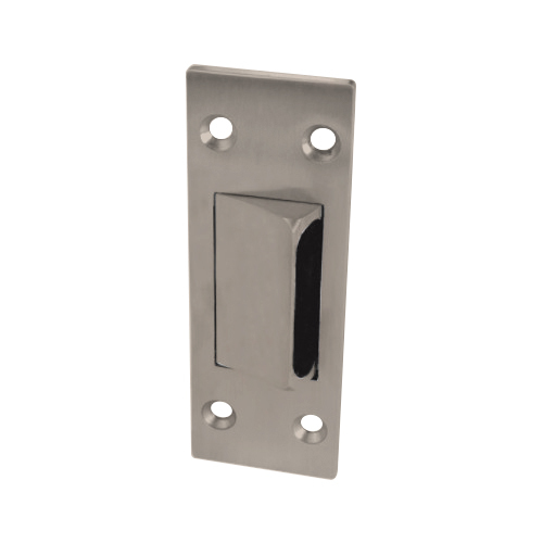 International Door Closers 4590-US32D Stand Alone Rescue Stop For Converting Double Acting Center Hung Door To Single Acting Satin Nickle