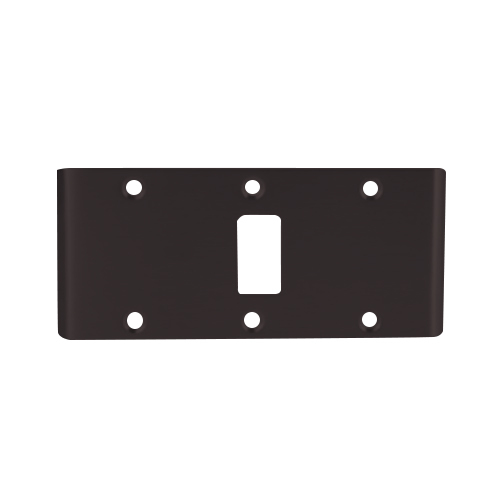 International Door Closers DS4510-US10B Double Lipped Strike Cylindrical Latch For Center Hung Door Oil Rubbed Bronze