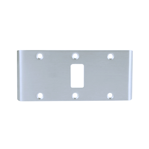 Double Lipped Strike Cylindrical Latch For Center Hung Door Bright Stainless Steel