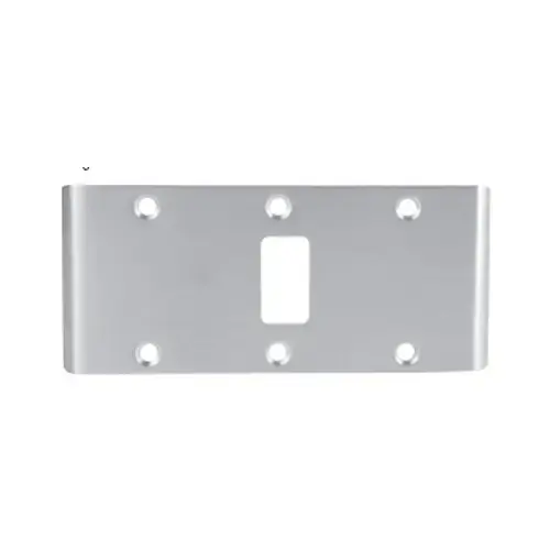 Double Lipped Strike Cylindrical Latch For Center Hung Door Satin Stainless Steel