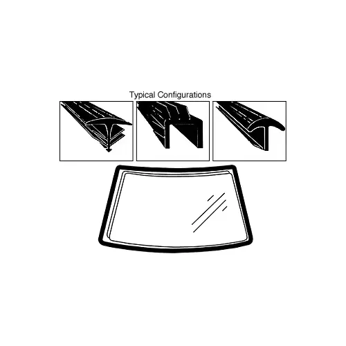 CRL WFS963 Windshield Molding 1982-1986 GM Cars (Various Models)