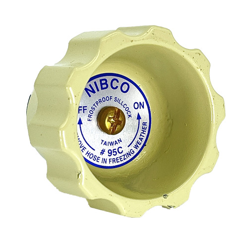 NIBCO RG5000KI Chrome Plated Brass Frostproof Sillcock 1/2 in to 3/4 in