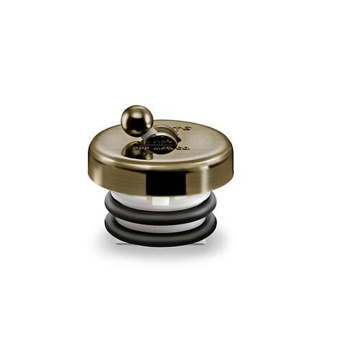 Flip It Tub Stopper Ant Brass USA Flip It Stopper