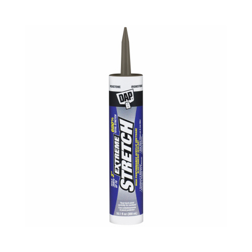 EXTREME STRETCH Premium Elastomeric Sealant, Iron Stone, 24 hr Curing, 40 to 100 deg F, 10.1 fl-oz