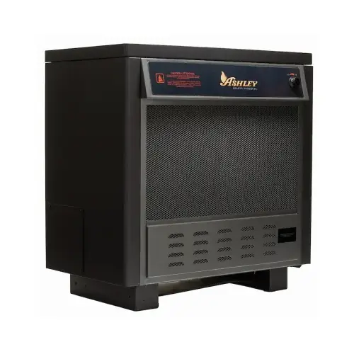 ASHLEY AW40 Wood Circulator, 60000 Btu BTU, Black
