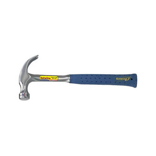 Estwing E3-16C Hammer, 16 oz Head, Curved Claw Head, Steel Head, 13 in OAL