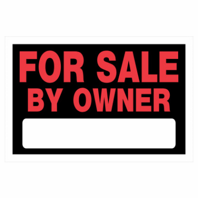 Hillman 839930 Sign English Black For Sale 8" H X 12" W