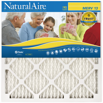 AAF Flanders 95003.012030 Air Filter 20" W X 30" H X 1" D Polyester Synthetic 13 MERV Pleated