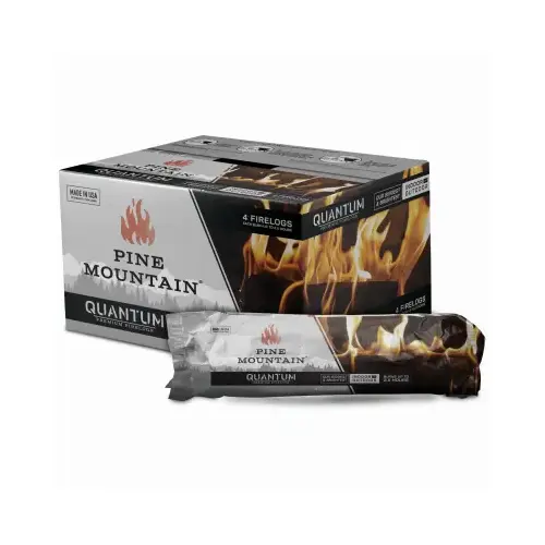 Fire Log Quantum 2.5 hr 4 pk 22 lb