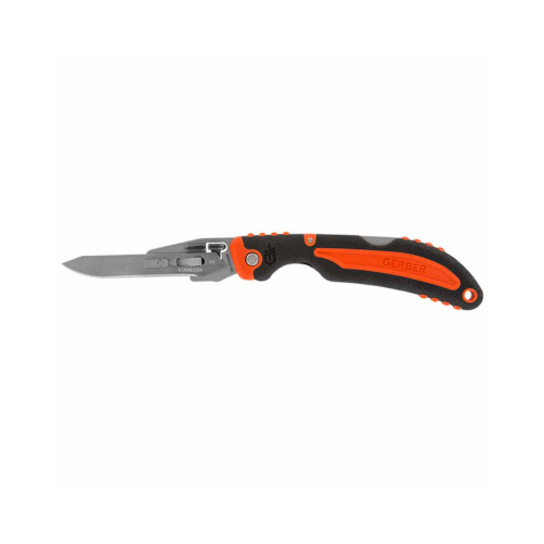 Folding Knife Vital Black/Orange Stainless Steel 6.9"
