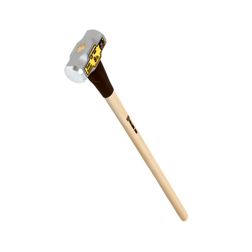 Sledge Hammer 8 lb Steel Double Face 36" Hickory Handle