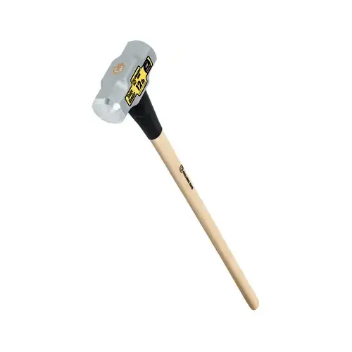 Sledge Hammer 12 lb Steel Double Face 36" Hickory Handle