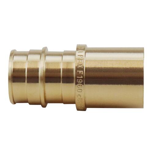 thumbnail image 2 of PLUMBFLEX 3/4 In. X 3/4 In. 90° PEX A X Female Sweat Expansion PEX Adapter, Lead Free Brass For... 2 of 13