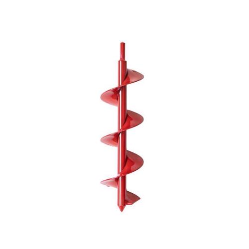 Power Planter 312-RED Bulb Auger Drill Bit 12" Steel Red
