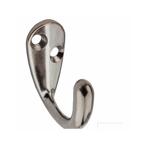 Single Clothes Hook, Chrome