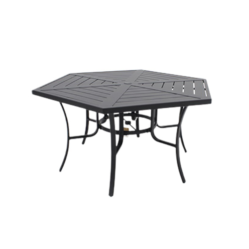 Skytop square outdoor store dining table