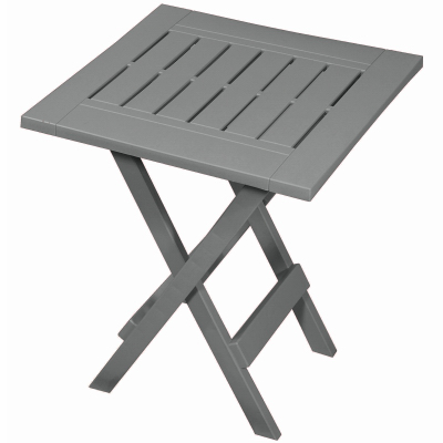 Gracious Living 14245-6PDQ Folding Table, Grey