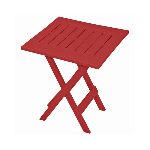 Gracious Living 14312-6PDQ Folding Table, Red