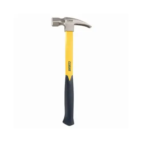 Sure Strike Rip Claw Hammer, Forged Steel Head, Cushion Fiberglass Handle, 14 in