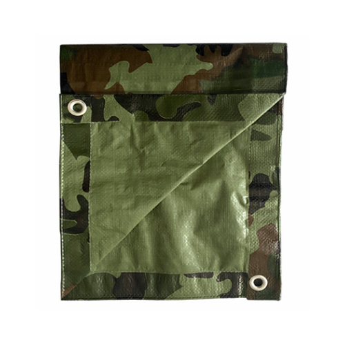 Storage Tarp Cover, Camouflage Polyethylene, 12 x 16-Ft.
