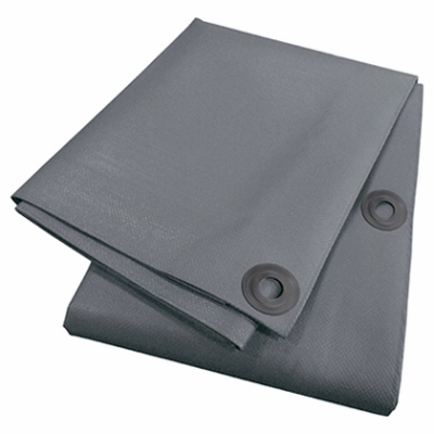 ITM CO. LTD ED-XP-GG-1012 Extreme Duty XPO Tarp Cover, Gray Polypropylene, 10 x 12-Ft.