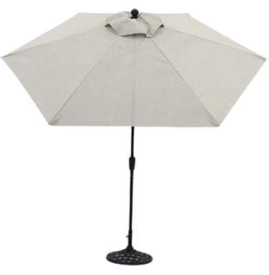 Four Seasons Courtyard AZB00205H71 Naples Market Patio Umbrella, 9-Ft.