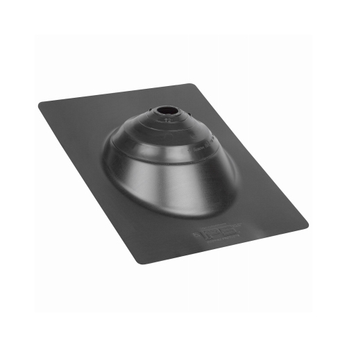 IPS Roofing 81891 Galvanized Base Roof Flashing, Black, 12 x 15-1/2-In.