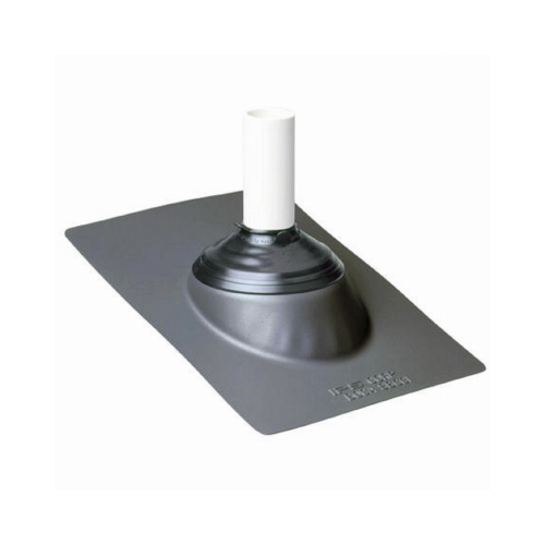 IPS Roofing 81892 Galvanized Base Roof Flashing, Gray, 12 x 15-1/2-In.
