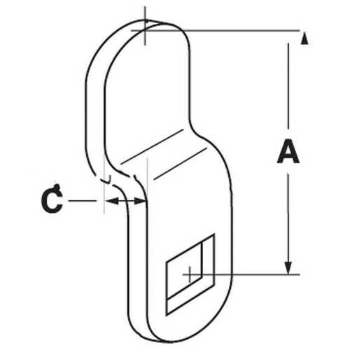 CompX Fort OF2408 Cam Lock