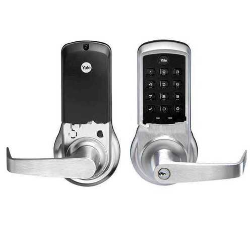 Yale Commercial AUNTB610NR626371180353L Nextouch Keypad Access Bored Lock w/PushButton Keypad
