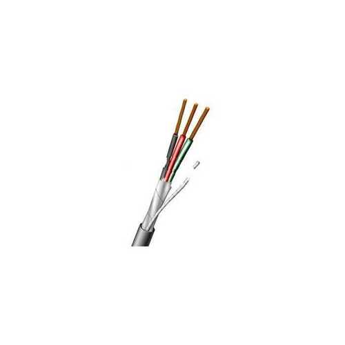 Shielded 22 AWG 3-Conductor Wire, 500 ft. L
