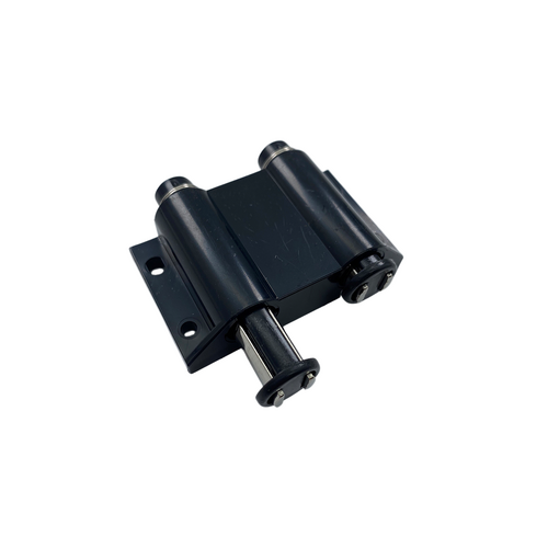 Black Magnetic Double Latch for Glass Doors