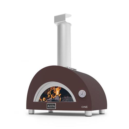 Alfa FXONE-LRAM Outdoor Pizza Oven Nano 29" Wood Copper Copper