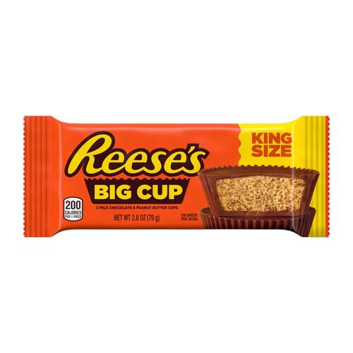 Candy Bar Big Cup Peanut Butter 2.8 oz - pack of 16