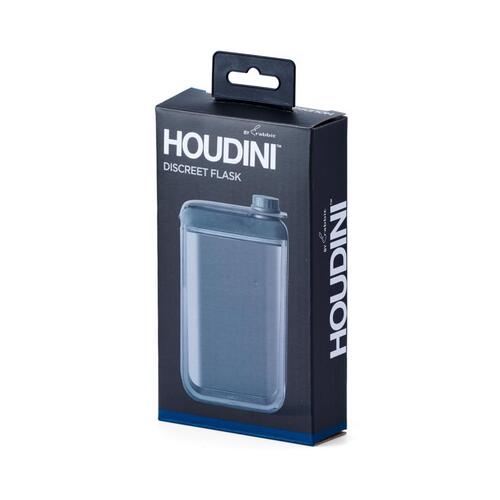 HOUDINI H4-20538T Flask 7.25 oz Black/Clear Plastic/Silicone Black/Clear