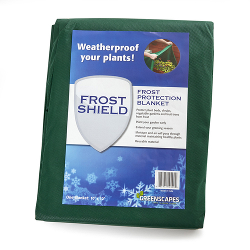Greenscapes 46448 Plant Protecting Blanket Frost Shield 12 ft. L X 10 ft. W Green