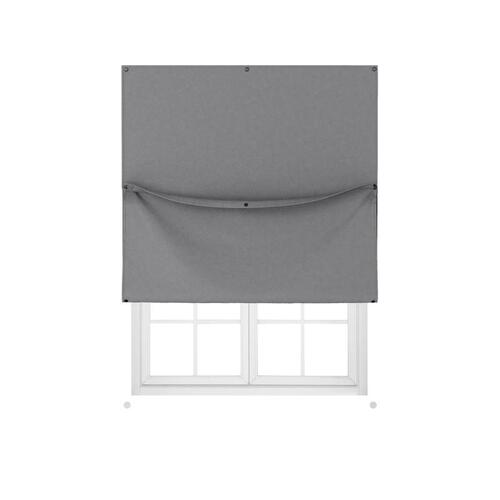 Blackout Curtains Nightfall Charcoal 51" W X 72" L Charcoal - pack of 4