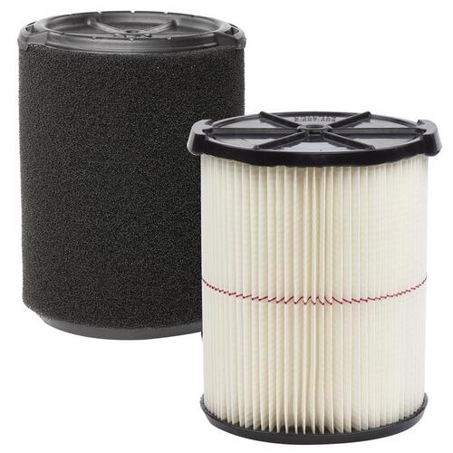 CRAFTSMAN CMXZVBE38779 Wet/Dry Vac Filter 520 gal Assorted