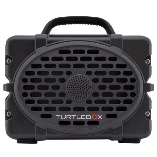 Turtlebox TBG2-TG Portable Speaker Wireless Bluetooth Weather Resistant Gray