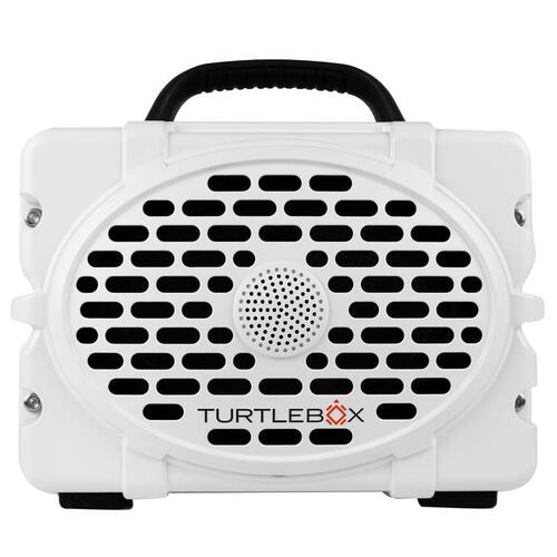 Turtlebox TBG2-W Portable Speaker Wireless Bluetooth Weather Resistant White